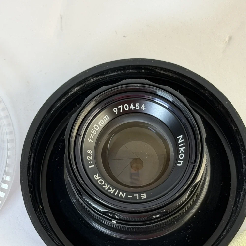Nikon EL-Nikkor 50mm f/2.8 Enlarging Lens Japan 970454 with Case Excellent